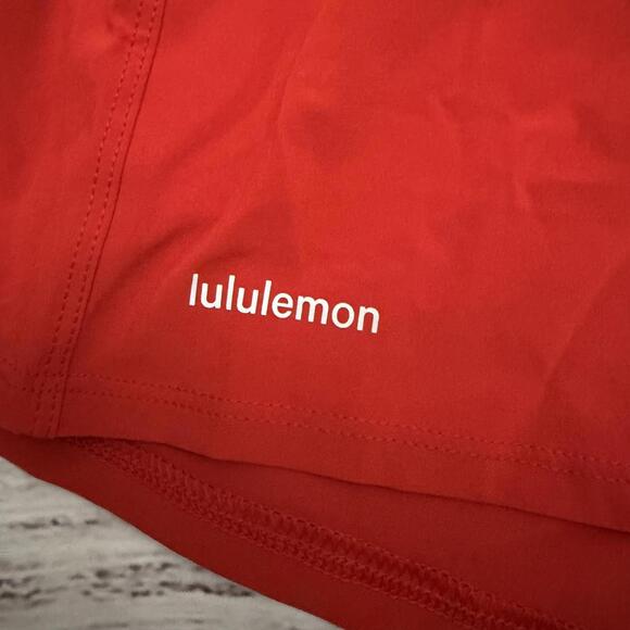NWT Lululemon Pace Crush High-Rise Short 2.5" Dark Red - Size XL - Picture 5 of 9